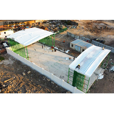 Stahlmaterial Rückziehbares Carport Klappgaragen-Tent für Wohnwagen und Carport