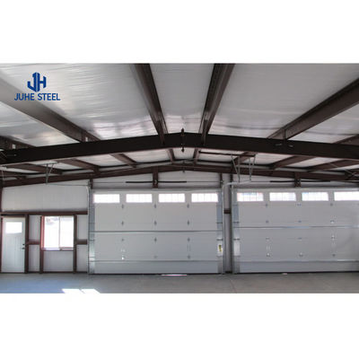 Wasserdichte Gartenhütte mit Stahlgehalt Farbe Carport Vorgefertigte Metallgarage Parkplatz