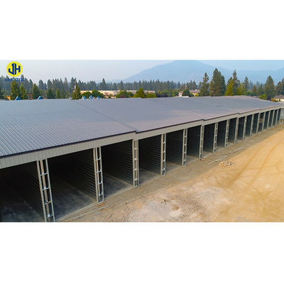 Aluminiumlegierung Fenster Stahlkonstruktion Garage für bequeme Gebäudekonstruktion