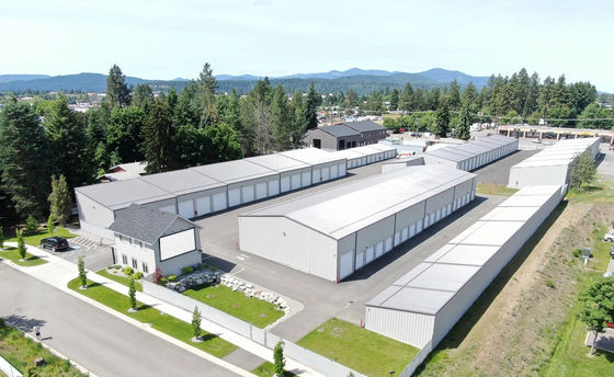 Aluminiumlegierung Fenster Stahlkonstruktion Garage für bequeme Gebäudekonstruktion