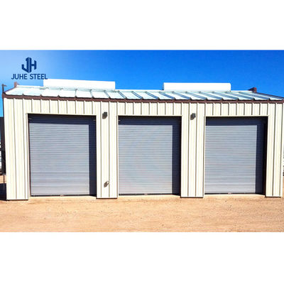 Niedrigkohlenstoffstahl Einfach zu montieren Metall Carports Schuppen Dachdesign Struktural Stahl Garage