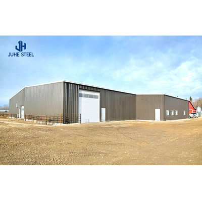 Niedrigkohlenstoffstahl Einfach zu montieren Metall Carports Schuppen Dachdesign Struktural Stahl Garage