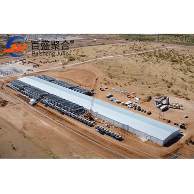 Steel Structure Workshop Customized Shed mit langem Dachbalken und galvanisiertem Rahmen