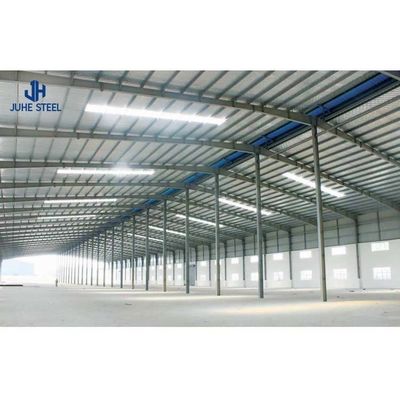 Steel Structure Workshop Customized Shed mit langem Dachbalken und galvanisiertem Rahmen
