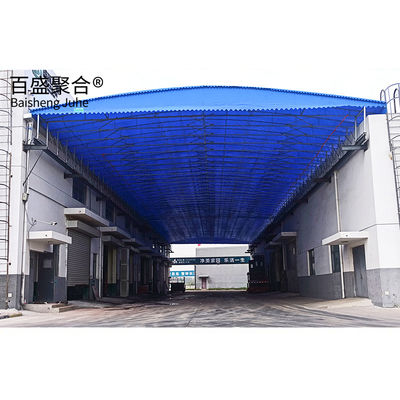 Anpassbarer Carport-Tunnel und Garagenzelt mit Push-Pull-Retractable-Design