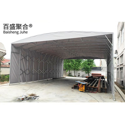 Anpassbarer Carport-Tunnel und Garagenzelt mit Push-Pull-Retractable-Design