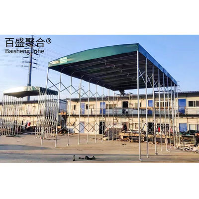 Anpassbarer Carport-Tunnel und Garagenzelt mit Push-Pull-Retractable-Design