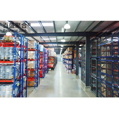 Steel Structure House Warehouse Metallstrukturen Gebäude mit Aluminium Alloy Fenster