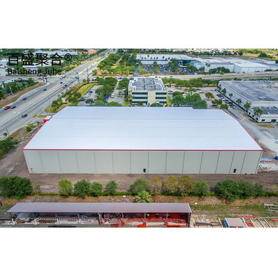 Steel Structure House Warehouse Metallstrukturen Gebäude mit Aluminium Alloy Fenster