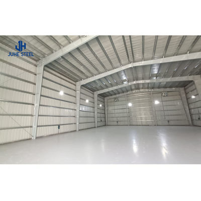 AiSi Q235 Q345B Vorgefertigte Stahlkonstruktion Lagerhaus Werkstatt Hangar