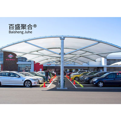 Stahlrahmen Parkzelt Autoschuppen Dachbau Membranstruktur Architektur Carport