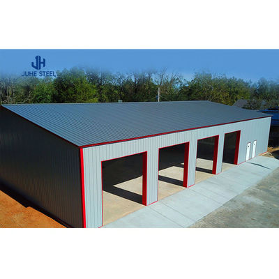 Vorgefertigte leichte Stahlkonstruktion Garage/Shed Toleranz ± 1% für perfekte Parklösung