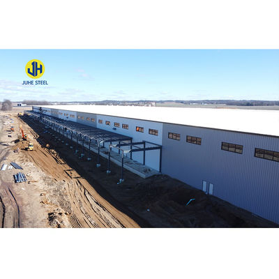 Massiv-H-förmige Stahlbalken vorgefertigte Metalllager Hangar für Garten-Schuppen/Werkzeughaus