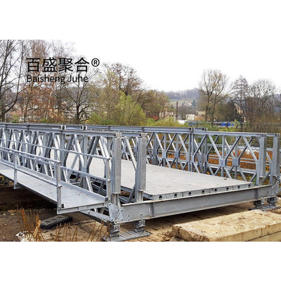 Metall-Fußgängerbrücke Stahl-Fußgängerbrücke für Einzelspur Breite 4,2 m