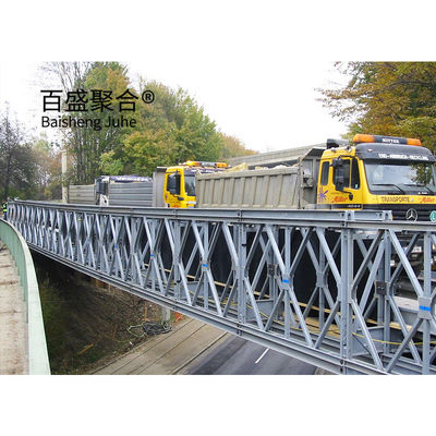 Metall-Fußgängerbrücke Stahl-Fußgängerbrücke für Einzelspur Breite 4,2 m