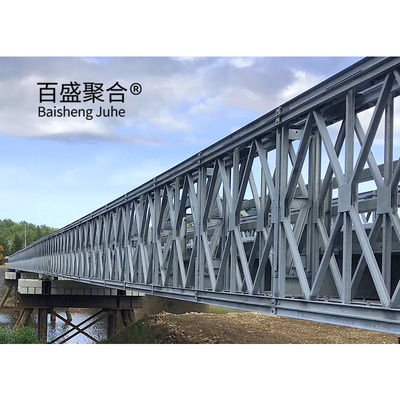 Metall-Fußgängerbrücke Stahl-Fußgängerbrücke für Einzelspur Breite 4,2 m