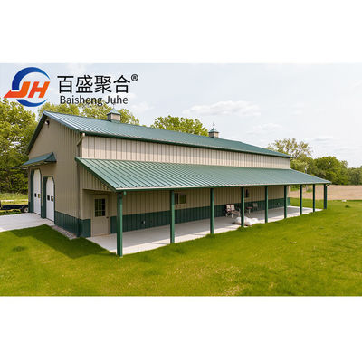 Individuell gestaltete Stahlkonstruktion Garage mit Fenstermalerei Standard ASTM