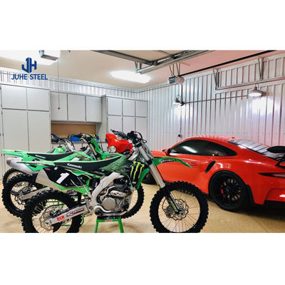 Individuell gestaltete Stahlkonstruktion Garage mit Fenstermalerei Standard ASTM