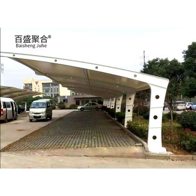 Wärmebehandelte Metallrahmen-Carports für das Parken von Fahrzeugen aus wetterbeständigem Material
