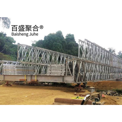 Stahl-Fußgängerbrücke HD200-Brücke für Doppelspur Breite 7,35 m