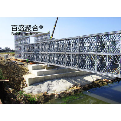Stahl-Fußgängerbrücke HD200-Brücke für Doppelspur Breite 7,35 m