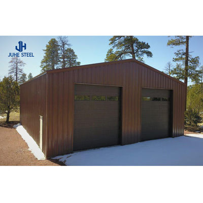 Q235 Q355B Stahlkonstruktion Fahrzeuggarage Vorgefertigte Garage für Parklösung