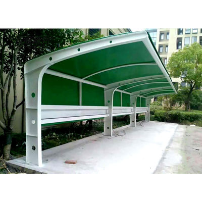 Stahlrohr-Auto-Schuppen für Outdoor-Aktivitäten Metallgaragen Container-Carports Gebäude
