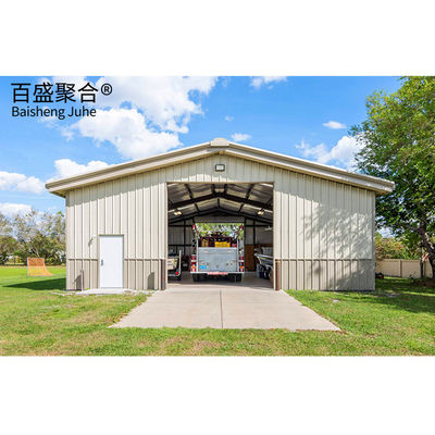 Individuell gefertigte Schwerlaststahlkonstruktion Metall Carport Garage mit Festrahmen