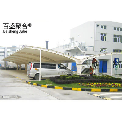 PVDF/PTFE-PVC-Beschichtung T-Zugkraftparkplatz