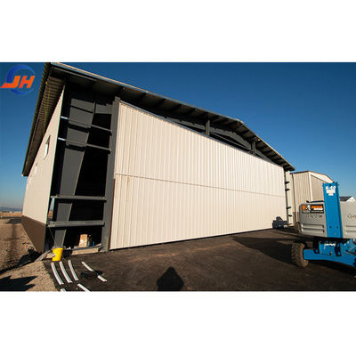 Isolation Sandwich Panel Großflächen Stahlstruktur Vorgefertigte Lagerhalle