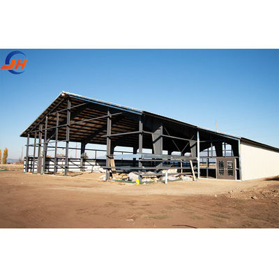 Isolation Sandwich Panel Großflächen Stahlstruktur Vorgefertigte Lagerhalle