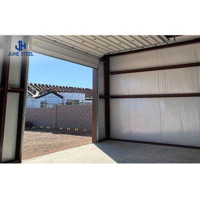 Schnell bauen Sandwich-Panel Dach Mobil-Auto-Garage mit soliden H-förmigen Stahlbalken