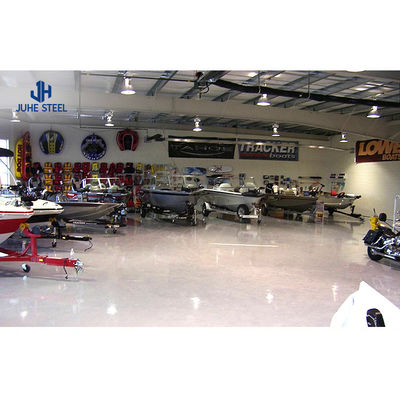 Portable Metal Steel Structure Car Garage Building mit Türen und einem soliden H-Form Stahlbalken