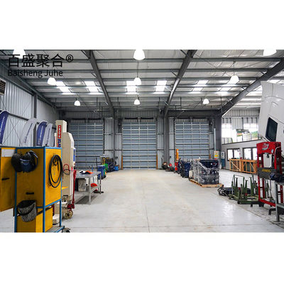 Q235B/Q345B Niedrigkohlenstoffstahlkonstruktion Garage Lagerschuppen für Fertigwagengarage