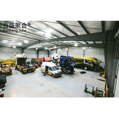 Stahlkonstruktion Lagerung Metallrahmen Garage Gebäude mit Isolier-Sandwich-Platte