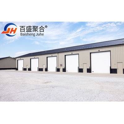 Q235B / Q345B Walzplattenmetallschuppen Walzstahlgebäude Carport