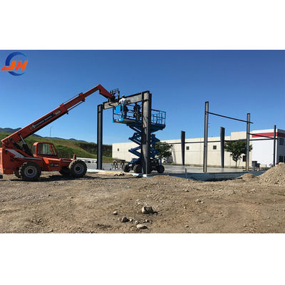 Vorgefertigtes 1000 Quadratmeter großes Stahlkonstruktionslager mit Aluminiumfenster