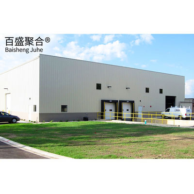 Q235/Q345B Vorgefertigte Metallkonstruktion Selbstlagerhütte für Lagerbau
