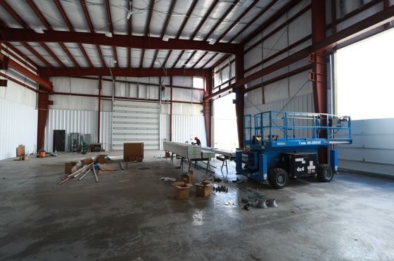 Prefabriziertes Lagerhaus mit Aluminiumfenster