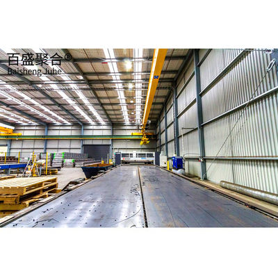 Stahllager Prefab Metall Stahlgebäude Lager mit Aluminiumlegerungsfenster
