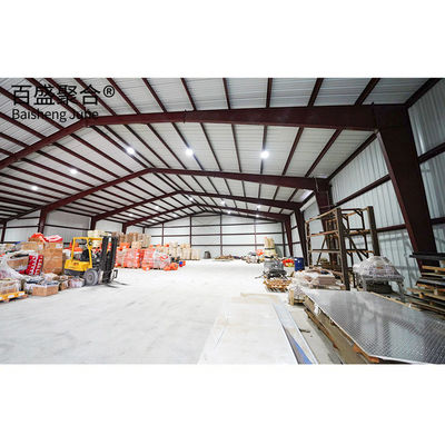 Q235 Q355 Vorgefertigte Schweißstahlkonstruktion Hangar für den Bau von Industrielagern